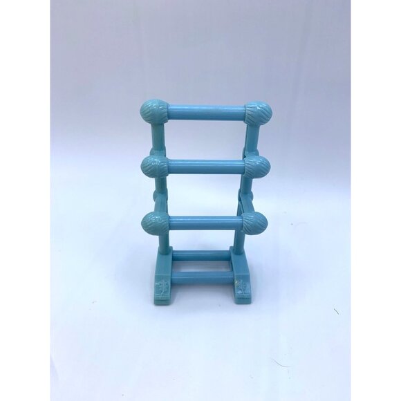 Fisher Price Loving Family Towel Rack Dollhouse Furniture 1993 - Picture 8 of 9